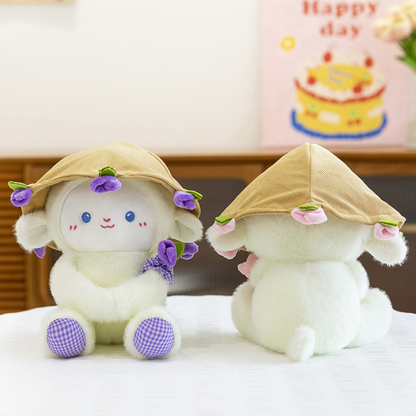 Cute Teddy Bear with Bouquet